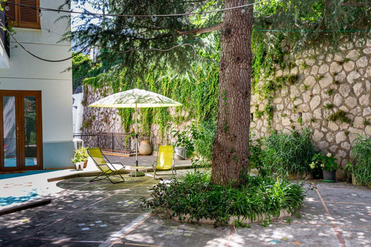 Villa la Quercia Meta Exterior foto